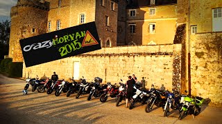 Crazyday Morvan 2015  Epic Motorcycle Meet in France [upl. by Nemsaj]