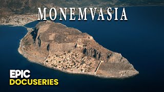 Monemvasia  Membongkar Misteri Desa Batu Setinggi 200 Meter di Peloponnesos [upl. by Breban]