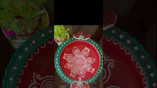 Simple water bowl decoration for deepavali deepavali diwali waterbowl diy [upl. by Fiedling]