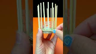 Handicraft DIY Use hemp rope and bamboo sticks to create a charming trolley vase [upl. by Standush386]