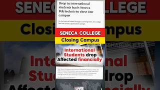 Seneca College Shutting Campus 😣🇨🇦 internationalstudents canada punjabi tusharuplifts seneca [upl. by Burnett]