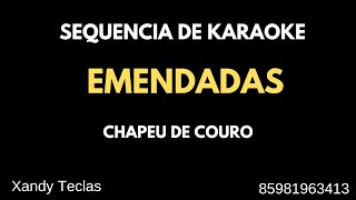 SEQUENCIA  KARAOKES EMENDADOS  CHAPEU DE COURO [upl. by Aluap844]