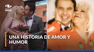 Así nació la historia de amor entre la Gorda Fabiola y Polilla Sábados Felices testigo de su unión [upl. by Yzeerb806]