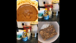 African Black Soap Mix for Glowing Skin and Clearing Pigmentation [upl. by Bina]