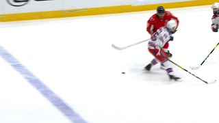 Lindgren Big Hit Against Ovechkin Dillon And Lemieux Unsportsmanlike Conduct Penalty [upl. by Aborn]