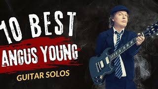 The 10 Best Solos of Angus Young ACDC 🎸 [upl. by Noonan]