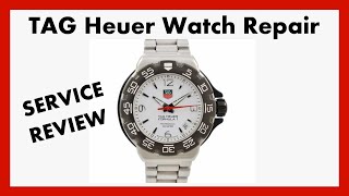 I SENT MY WATCH TO TAG HEUER FOR MAINTENANCE  A SERVICE REVIEW [upl. by Assenal]