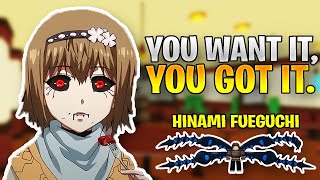 Is HINAMI FUEGUCHI good Trying Hinamis Kagune  RoGhoul [upl. by Onitselec]