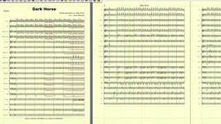 Dark Horse Katy Perry Marching Band Arrangement [upl. by Lounge]