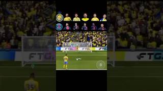 Dream League Soccer Al Nassr vs PSG penalty shootout dls dreamleguesoccer challenge [upl. by Avehsile]