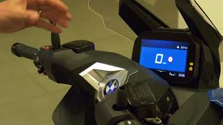 BMW C400X dash tour [upl. by Feinstein]