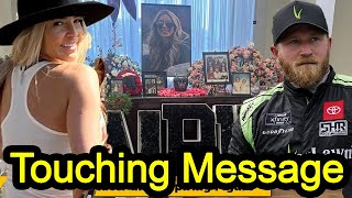 The Most Touching Message From Lizzy Musi To Jeffrey Earnhardt Before Passing Away [upl. by Etnuahs]