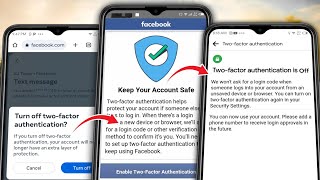 Fix Keep Your Account Safe Facebook 2FA Problem  Enable Two Factor Authentication Facebook Problem [upl. by Hendry]