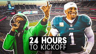 24 Hours to Kickoff EVERYTHING That Goes Into Preparing Lincoln Financial Field for an Eagles Game [upl. by Adnoek]