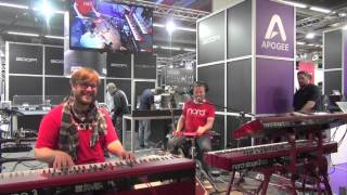 Nord Drum 3 Demo  Musikmesse 2016  Daniel Jakobi  ProlightandSound 2016 [upl. by Ellie88]