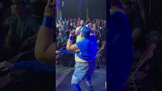 The Blue Meanie enters the ECW Arena for opening promo before NWA 76  83124 [upl. by Daniyal]