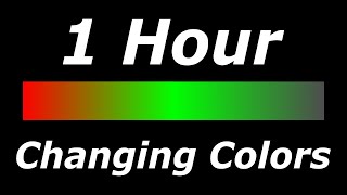 Relaxing 3 Color Changing RedGreenGray Screen Led Lights 1 Hour [upl. by Nythsa337]