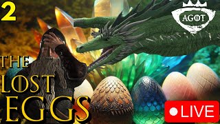 Trying to Hatch DRAGON EGGS  CK3 AGOT Daegon  2 🔴LIVE [upl. by Welcome411]