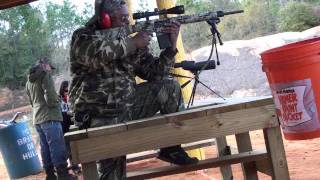 Remington 308 R25 review 100yds pt1 of 4wmv [upl. by Nioe]