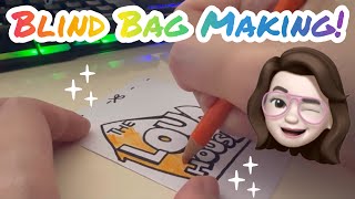 How to make a Paper Blind Bag DIY Tutorial [upl. by Htiderem196]