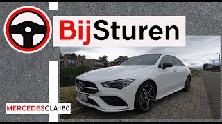 BijSturen  2019 MercedesBenz CLA 180 AMG line 136PK test review [upl. by Leiria862]