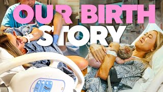 LIVE Birth Vlog  New Baby After Emotional Loss  Angel Baby [upl. by Halika]