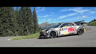 SEBASTIEN LOEBLAURENE GODEY Rallye MontBlanc Morzine 2024 [upl. by Eiramaneet751]