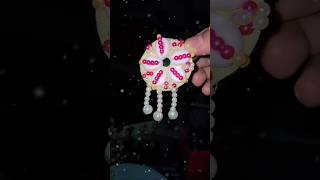 Beaded earrings diy at home earringsmaking diyearrings beadedearring pearlearrings [upl. by Trefor]