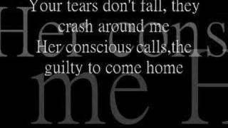 Bullet For My ValentineTears dont fall lyrics [upl. by Blunt903]