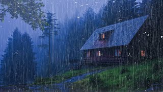 Fall Asleep With The Soothing Sounds Of Rain And Thunder  ASMR Study Relax with Rain Sounds [upl. by Anaele]