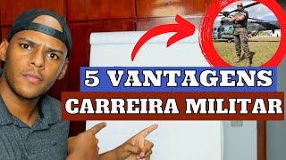 5 VANTAGENS DA CARREIRA MILITAR  Só Bizu ✅ Triunfo Militar [upl. by Madra]