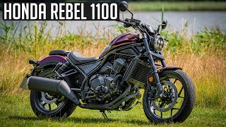 New Honda Rebel 1100  First Ride Review [upl. by Ahsinan]