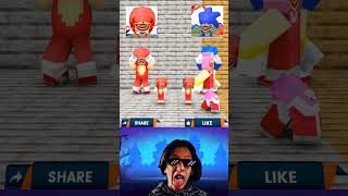 Help Choose the Best Team Shin Knuckles or Shin Sonic 👍 memes minecraft shinsonic reaction [upl. by Rett247]