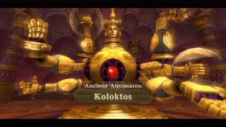 Legend of Zelda Skyward Sword  Boss Ancient Automaton Koloktos HD [upl. by Annaoy598]