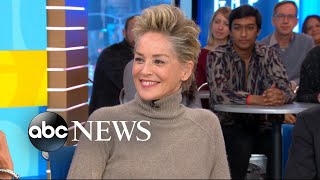 Why Sharon Stone brought her son to the Golden Globes [upl. by Shanda487]