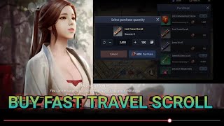 MIR4 Guide how to buy FAST TRAVEL SCROLLTAGALOG [upl. by Elroy]