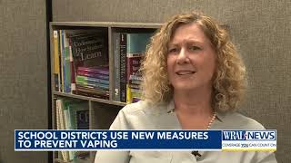 School districts use new measures to prevent vaping [upl. by Eenram983]