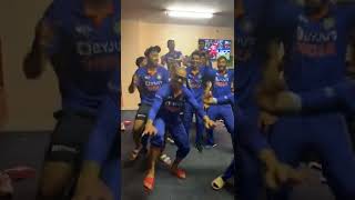 India team celebration after winning trophy kala chasma viral dance by indian cricket team [upl. by Ailahtan670]