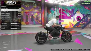 GTA 5 DLC Vehicle Customization Pegassi FCR 1000 Custom [upl. by Ahsimit]