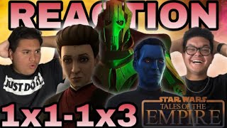 Tales Of The Empire  quot1x1 1x2 amp 1x3quot REACTION Breakdown [upl. by Vandervelde858]