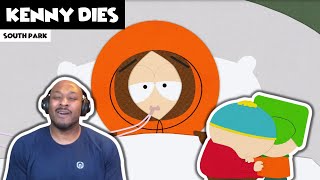 SOUTH PARK Kenny Dies  REACTION Season 5 Episode 13 [upl. by Ateerys]