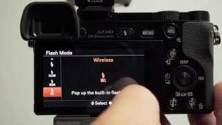 Sony Alpha Tutorial  Setting up a Camera for Wireless Flash pre2019 [upl. by Goles532]