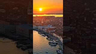 Venice Italy shorts youtubeautomation music travel summervacationspots venice rooftops water [upl. by Warfeld]