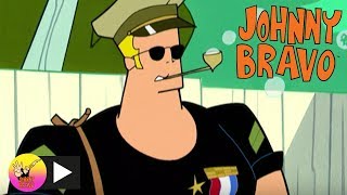 Johnny Bravo  Water Fight  Cartoon Network [upl. by Avlasor227]