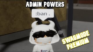 SWAGMODE PREMIUM OP ADMIN POWERS  ROBLOX DA HOOD [upl. by Aynna77]