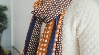 8 Ways To Wear A Scarf in 80 Seconds [upl. by Frulla1]