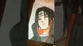 Drawing itachi uchiha😈shortstrending [upl. by Alverta76]