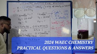 2024 WAEC CHEMISTRY PRACTICAL REDOX TITRATION final hints [upl. by Garland967]