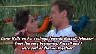 Dawn Wells on her feelings towards Russell Johnson Russell and I were sort of thrown together [upl. by Mcquoid288]