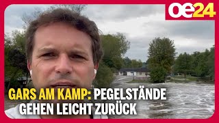 Gars am Kamp Pegelstände gehen leicht zurück [upl. by Fesuy]